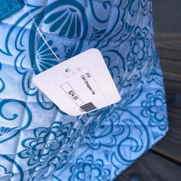 Blue Swirl Tote & Hot Tool Bag - Picture 3 of 4